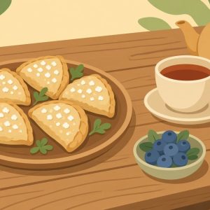 Пёс лакает воду у берега Байкала